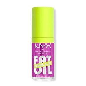 NYX Oil Lip Drip Chillz Cooling Lip Oil : Strawberry Slush 🍓 🆕